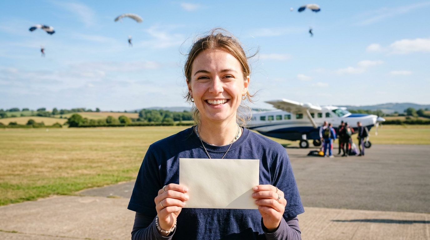 Offrir un saut en parachute : guide complet du billet cadeau tandem
