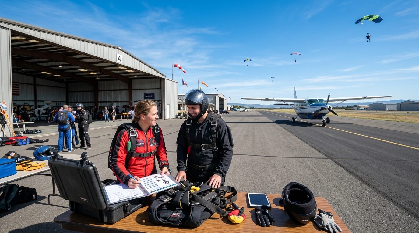 Conditions de réservation et déroulement d’un saut en parachute : le guide pratique