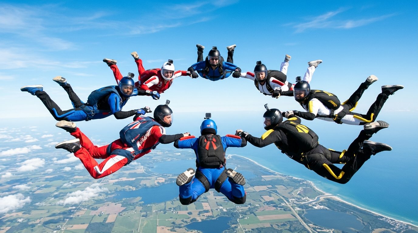 Le parachutisme est-il un sport ? Guide des disciplines et de la compétition