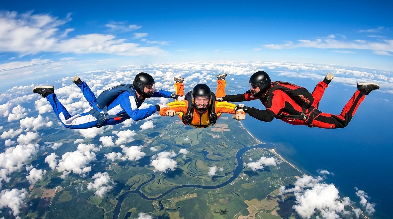 5 excellentes raisons de se lancer dans la formation de parachutisme AFF