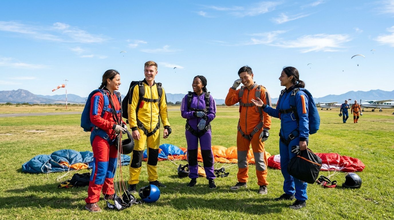 Ce que sauter en parachute révèle sur votre personnalité
