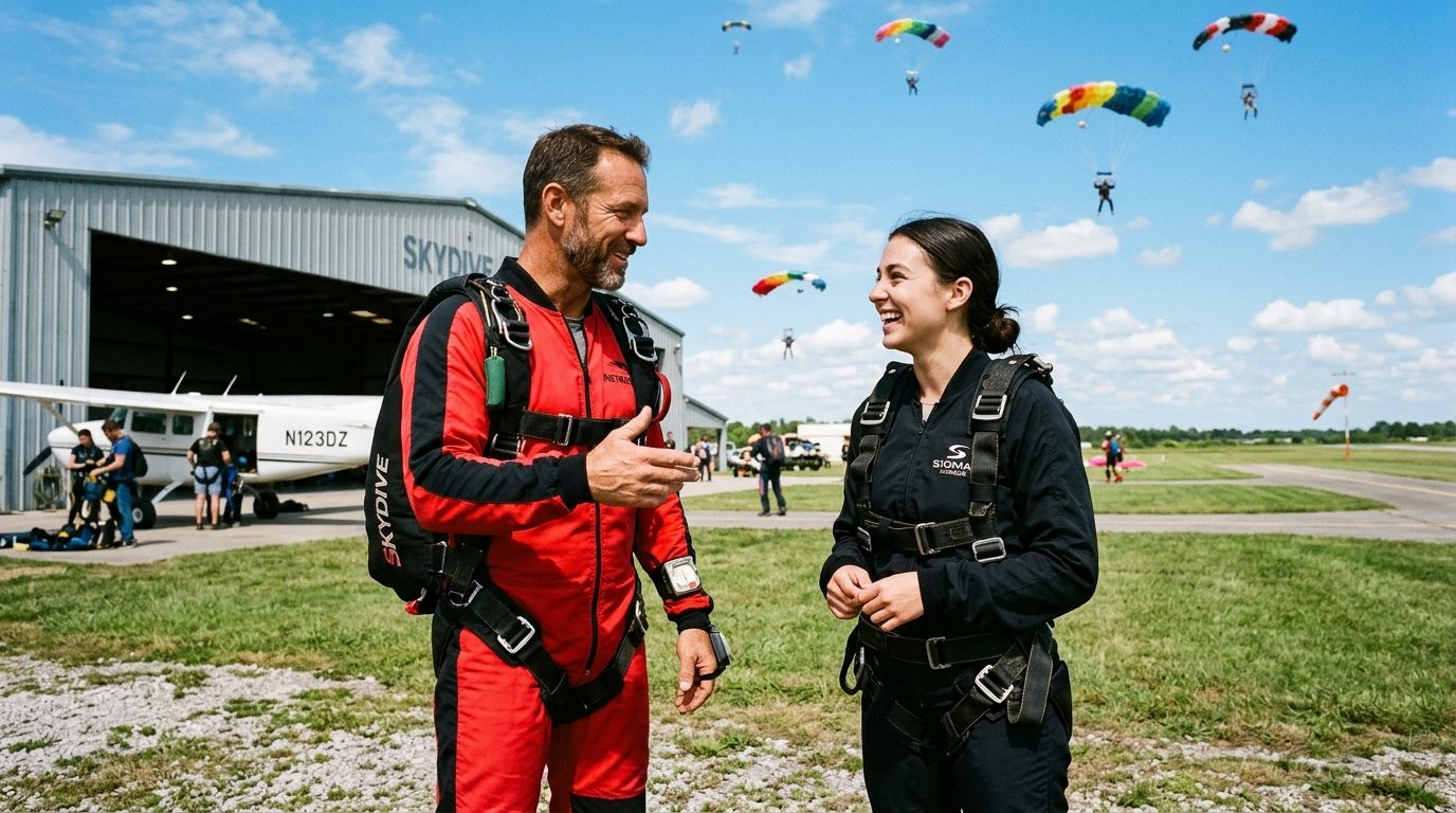 Ce qu’il faut savoir avant votre premier saut en parachute