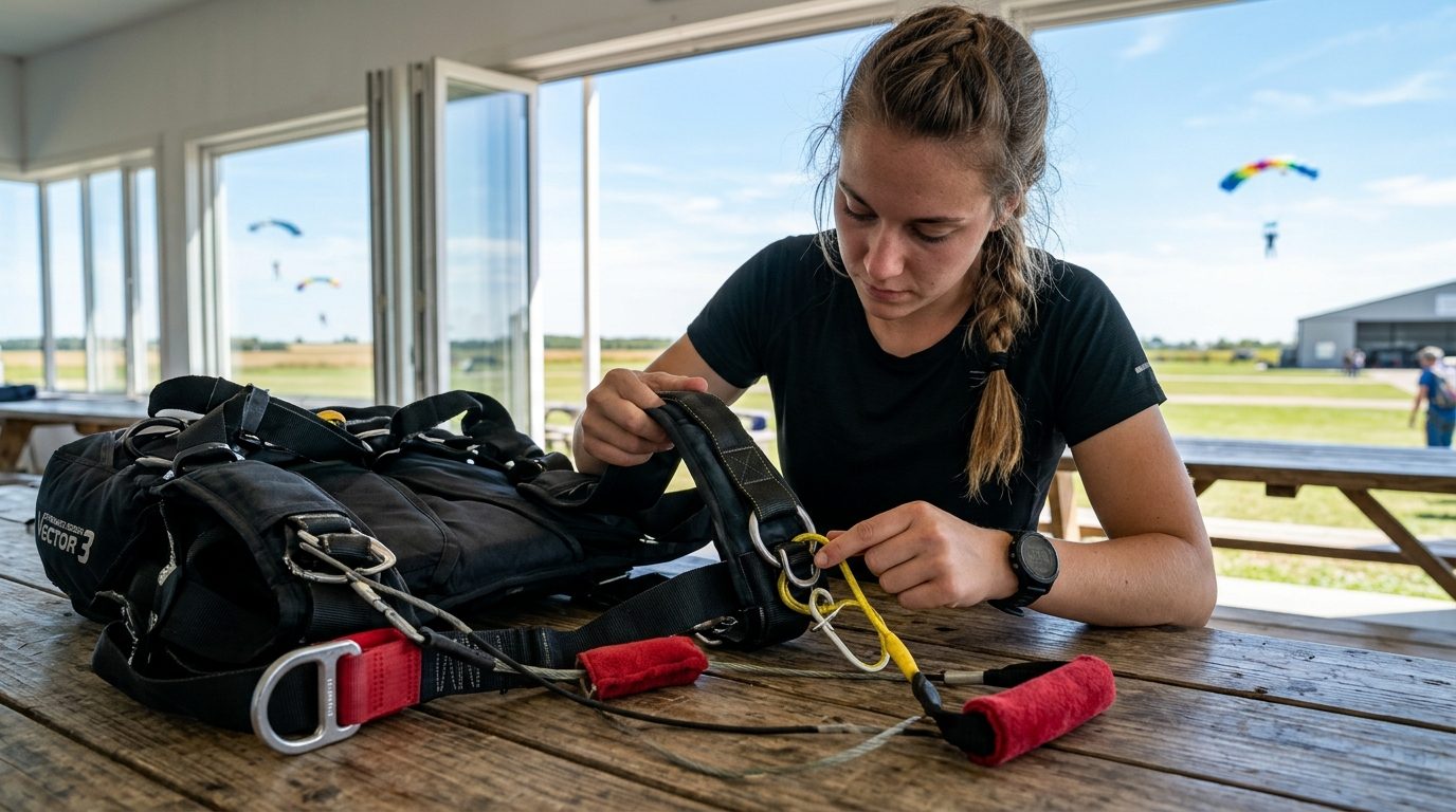 Maîtriser la vérification de son parachute : la méthode Dan BC