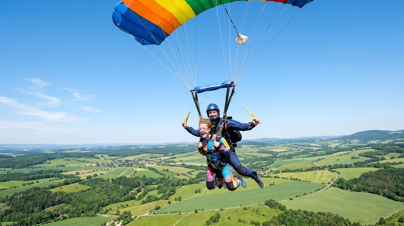 Dans quelle mesure le parachutisme en tandem est-il sûr ?